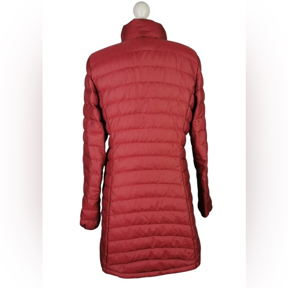 Patagonia Women's Long Full Zip Crewneck Fiona Down Parka Puffer Jacket Coat - Picture 6 of 10